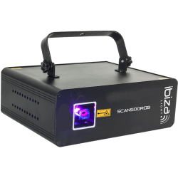 Laser Ibiza Light SCAN500RGB